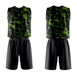 Uniformes de basket-ball personnalisés de haute qualité, respirants, imprimés, grandes tailles, vente en gros à bas prix - Product Image 4