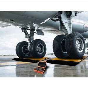 Básculas de plataforma para aeronaves, báscula multicanal para carga por eje, detección del <span class=keywords><strong>centro</strong></span> de gravedad de aeronaves - Product Image 1
