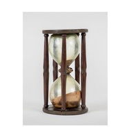 Sablier en métal traditionnel, design moderne et classique, fait main, écologique, décoration de bureau et de table, pièce d'art culturelle et d'héritage