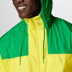 Veste de course imperméable à fermeture éclair pour homme, respirante et coupe-vent, personnalisable, pour les activités sportives et d'aventure - Product Image 4