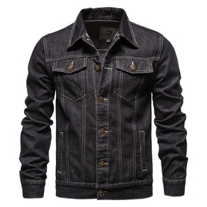 Chaqueta Vaquera de Mezclilla para Hombre, Estilo Urbano, Primavera-Otoño 2025, Informal, Entallada, Talla Europea - Product Image 5