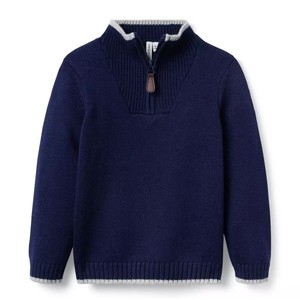 Suéter de Punto Grueso de Algodón para Niños con Cuello Alto, Servicio OEM, para Invierno, de Punto Liso, de Marca de Lujo, de Manga Larga, Antiarrugas - Product Image 5