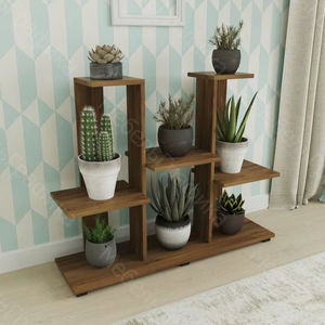 Durable Handmade Modern Buffalo Bone <b>Photo</b> <b>Frame</b> Plant Display Organizer Shelf Rack Flower Pot Holder Stands - Product Image 1