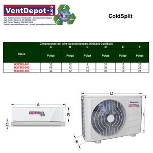 แอร์มินิสปลิตราคาประหยัด, MXCDS-001, 12000BTU, 1.0 ตัน - Product Image 4