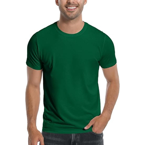 T-shirt d'été 100 % coton pour homme, haute qualité, manches courtes, col rond, style décontracté, vente en gros - Product Image 4