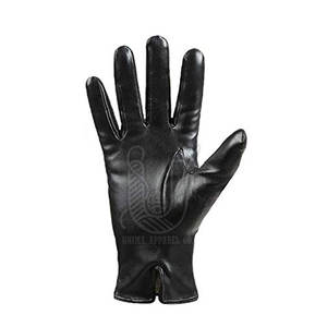 Gants pour hommes en cuir véritable souple, écran tactile intégral, respirants, pour l'extérieur, utilisables en toutes saisons, fabriqués au Pakistan - Product Image 3