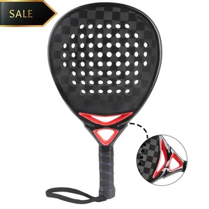 Raqueta de Pádel Profesional de Fibra de Carbono con Núcleo de EVA |   Raqueta de Pádel con Forma de Lágrima y Diamantes |   Pala de Pádel con Logotipo Personalizado OEM - Product Image 6