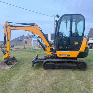 JCB 8026 Mini Digger 2015 22 Ton 10001-20000 Horas 13 HP Motor Kawasaki Componentes de núcleo hidráulico Cojinete Motor Caja de cambios PLC - Product Image 1