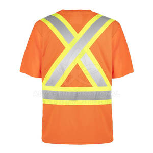 T-shirts de travail en polyester léger et respirant pour hommes fabriqués sur mesure pour l'extérieur Fabrication de haute qualité au Pakistan OEM/ODM personnalisés - Product Image 2