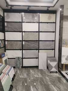 High Strength for Metal Build Customizable Antique Style Tile <b>Display</b> <b>Rack</b> Multi-Layer Stand Polished Surface Freestanding - Product Image 4