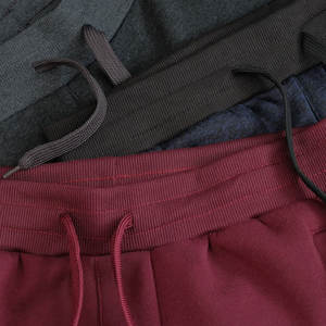 กางเกงวอร์มขากว้างมีกระเป๋าสำหรับผู้ชายกางเกงผ้าฝ้ายขนแกะเอวสูงกางเกงผ้าฝ้าย100% โอเวอร์ไซส์ - Product Image 6