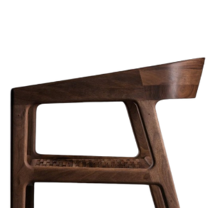 Modern Executive Office <b>Chair</b> with Wood Frame Adjustable Height Armrest & Headrest Rocking Movement-Commercial Grade Furniture - Product Image 3