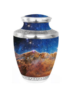 Carina Nabula Space Urnes de crémation pour adultes pour cendres humaines avec sac en velours gratuit - Product Image 1