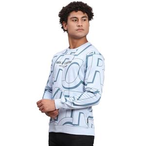 Sweat-shirt à manches longues pour homme en coton 100% de haute qualité de la marque 2026, respirant, sportif, noir, impression numérique, ODM - Product Image 2