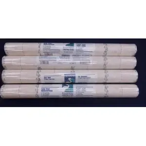 Chesapeake Country วอลเปเปอร์พีวีซีลายทางเรขาคณิตสีฟ้าน้ำตาล (# PC96081) ม้วนคู่ทนไฟสำหรับห้องนั่งเล่นห้องนอน - Product Image 1