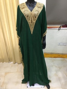 Dubai Farasha Kaftan ลูกปัดหินคาฟตาน,ลูกปัดหินคาฟตานแบบดั้งเดิมของชาวมุสลิมในคาฟตานทำงานด้วยมือการออกแบบของชาวโมร็อกโก - Product Image 2