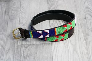 Ceinture perlée en cuir occidental véritable de meilleure qualité de l'exportateur du fabricant direct conception de goujon sur mesure pour hommes femmes métal - Product Image 3