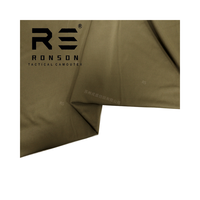 50% poly 50% spandex kaki couleur élastique respirant tissu Camouflage polyester Spandex tissu tissé uni