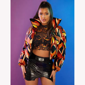 Meilleure vente Femme doudoune hiver chaud imperméable fermeture éclair à capuche femme doudoune à vendre - Product Image 5