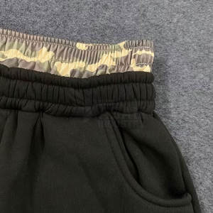 <b>Men</b>’s Double Waist Shorts Comfortable <b>Stretchy</b> Gym Workout Running Fitness Wear Double Waist Shorts - Product Image 3