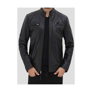 Chaqueta de Cuero 100% Genuino, Estilo Nuevo, Personalizada, Holgada, a la Moda, para Hombre, Envío DDP - Product Image 1