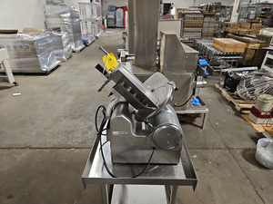 Cortadora de carne Hobart 1712 usada de 0.33 HP de acero inoxidable con carrito, compre una cortadora de carne Hobart 1712 usada - Product Image 6