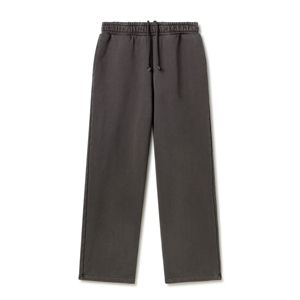Pantalones de chándal de pierna ancha unisex de algodón con logotipo personalizado para hombre - Product Image 1