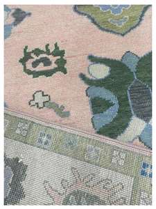 พรมขนสัตว์ทอมือแบบอูชาค สีพื้น ขนหนานุ่มพิเศษ ด้านหลังทำจากยางลาเท็กซ์ ปมแน่น ไม่ลื่น ซักได้ สำหรับปูพื้นบ้าน ราคาโรงงานจากอินเดีย - Product Image 6