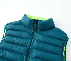 Vente en gros hommes gilets et gilets hiver chaud demi manches veste hommes léger sans manches bulle gilet à vendre tenue décontracté - Product Image 2