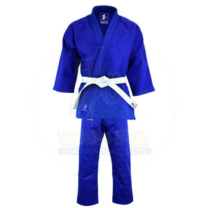 Venta caliente JUDO PREMIUM UNIFORME 100% algodón mejor calidad desgaste de artes marciales-trajes de Karate Gi Bjj Kimono uniforme de Judo - Product Image 3