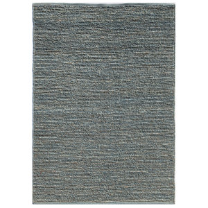 พรมปูพื้นทรงสี่เหลี่ยมผืนผ้าสีน้ำตาลเบจ Nomadic Threads รุ่น Gi-07 ทำจากเส้นใยป่านปอแบบทอเรียบ สำหรับใช้ในบ้าน ห้องนั่งเล่น ห้องนอน และทางเดิน - Product Image 1