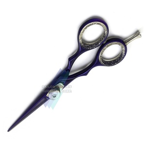 Ciseaux de coiffeur de coiffure de conception professionnelle vente chaude ciseaux de coiffeur personnalisés de haute qualité en acier inoxydable noir - Product Image 6