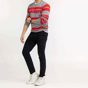 Suéter de Punto para Hombre, Jersey Informal de Manga Larga, Suéter Cálido de Invierno para Hombre, Suéter Ajustado de Moda para Hombre - Product Image 5