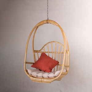 Silla Colgante de Ratán al por Mayor con Cojín, Muebles de Exterior, Diseño Personalizado OEM, Sillas Colgantes de Hamaca de Fábrica en Vietnam - Product Image 6