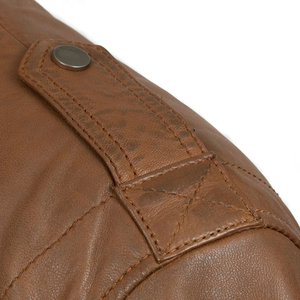 Produits d'hiver 2025 Veste en cuir véritable pour homme en cuir de vache original Conception personnalisée Meilleur prix Manteau respirant Fabriqué au Pakistan - Product Image 5