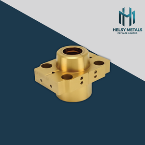 Soporte de Brida de Precisión de Bloque de Latón para Fresado y Torneado VMC Avanzado con Acabado de Superficie Liso para Equipos Industriales - Product Image 4