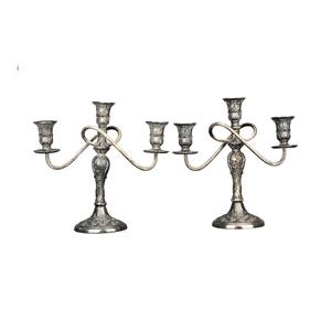 Portavelas Contemporáneo Hecho a Mano de Aluminio Ecológico y Duradero, Silueta Elegante y Delgada para Decoración Minimalista de Lujo para el Hogar - Product Image 1