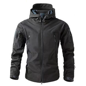 Vestes cargo imperméables en softshell pour hommes, veste à capuche pour homme, pêche, randonnée, camping, escalade, ski, chasse, plein air - Product Image 5