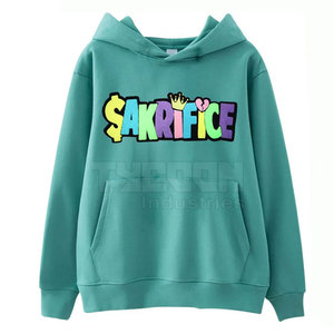 เสื้อมีฮู้ดพิมพ์ลายแนวสตรีทเสื้อผ้าแฟชั่นสำหรับผู้ชาย - Product Image 1