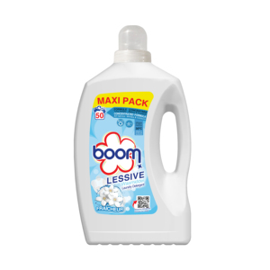 Lessive liquide concentrée Boom 2,65 L France Qualité supérieure européenne Fraîcheur durable Nettoyant lessive en vrac 50 lavages - Product Image 1