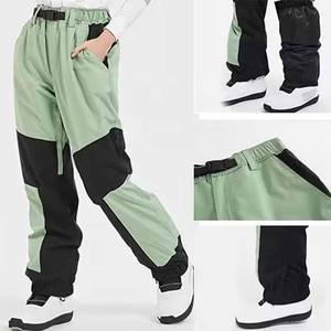 Respirant hommes femmes athleisure pantalons de survêtement 300g tissé serviette matériel quantité moyenne cordon fermeture ouverte pantalon de fitness - Product Image 3