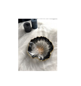 Cuenco de resina duradero para servir todos los días elegante versátil ligero elegante hecho a mano decorativo moderno único artístico Cocina - Product Image 2