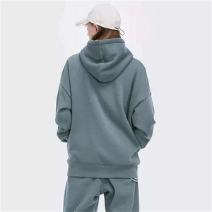 Sudadera con Capucha de Hip Hop para Hombre, Corte Regular, 100% Algodón, Forro Polar Grueso y Resistente para Invierno, Estilo Urbano, Ecológica, con Logotipo Personalizado OEM Digital - Product Image 2