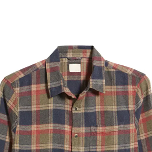 Dernière mode Chemise pour homme en flanelle Vente en gros OEM Meilleure vente Décontracté à manches longues Orienté vers l'exportation Qualité Design personnalisé - Product Image 2