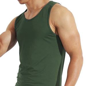Última Venta caliente de los hombres camiseta sin mangas de alta calidad de secado rápido lavable ropa de verano al por mayor de los hombres camisetas sin mangas - Product Image 3
