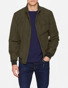 Chaqueta Bomber Casual Delgada Unisex para Hombre, Personalizada con Estampado de Descarga en Lona, Tallas Grandes, Cierre de Cremallera, Algodón y Piel de Vaca - Product Image 5