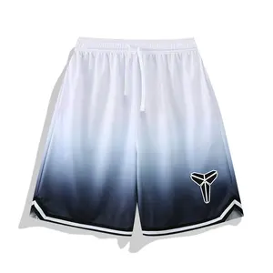 Pantalones Cortos Deportivos Transpirables Antiencogimiento para Hombre, Diseño Sólido con Estampado por Sublimación, Ropa Deportiva para Niños y Adultos - Product Image 4