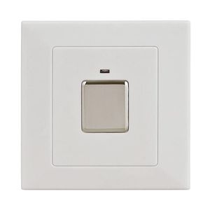 T288 สวิตช์ไฟติดผนังบ้านอัจฉริยะ เซ็นเซอร์สัมผัส 3 สาย สีขาว - Product Image 1