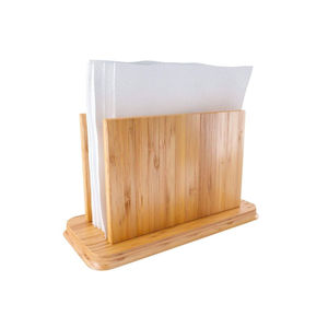 Porte-serviettes en bois massif de haute qualité support de rangement de mouchoirs pour Table à manger distributeur de serviettes en bois et organisateur de cuisine - Product Image 6