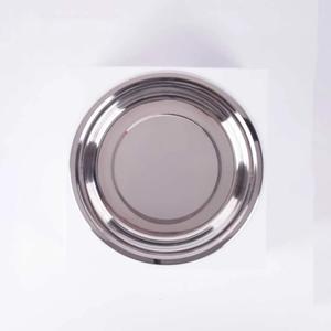 Support en métal avec revêtement blanc, élégant et moderne, casserole en acier inoxydable avec couvercle, chauffe-plats pour buffet - Product Image 6